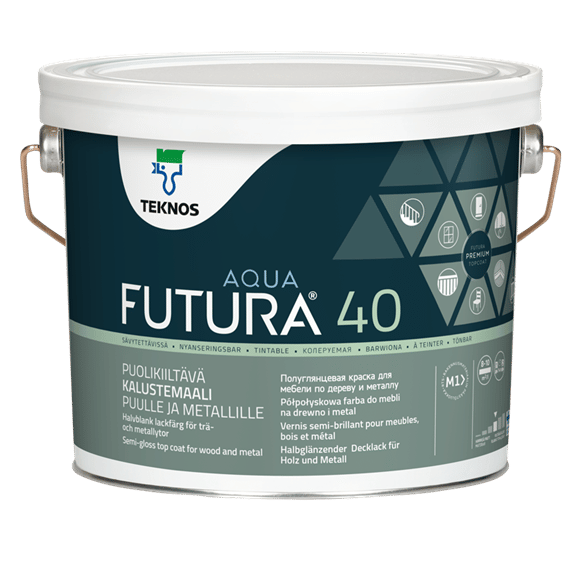 Futura Aqua 40 - Halvblank