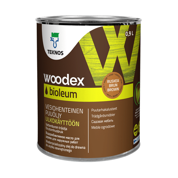 WOODEX BIOLEUM 0,9L - Klar Treolje